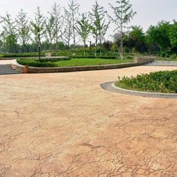 彩色透水混凝土-北京西奥兴业园林_北京西奥兴业园林景观工程有限公司